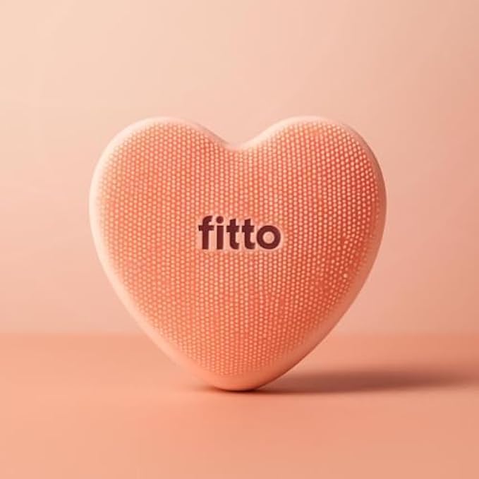 120 Pieces Heart Shaped Facial Brushes (7cm - Soft Face Cleansing & Exfoliating Massage Brush – Portable Travel Brush)