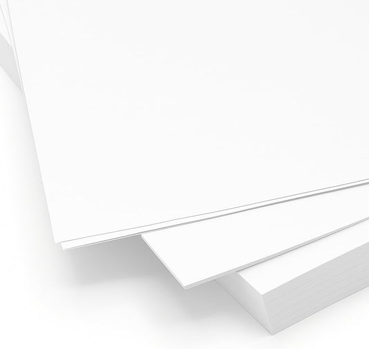 A4 Size White Chart Paper, 1 Piece for School Projects, Arts and Crafts