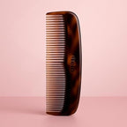 144 Pieces Brown Double-Sided Plastic Hair Combs with Rounded Teeth (Wide & Fine Tooth Sections for Detangling – Styling and Scalp Massage)