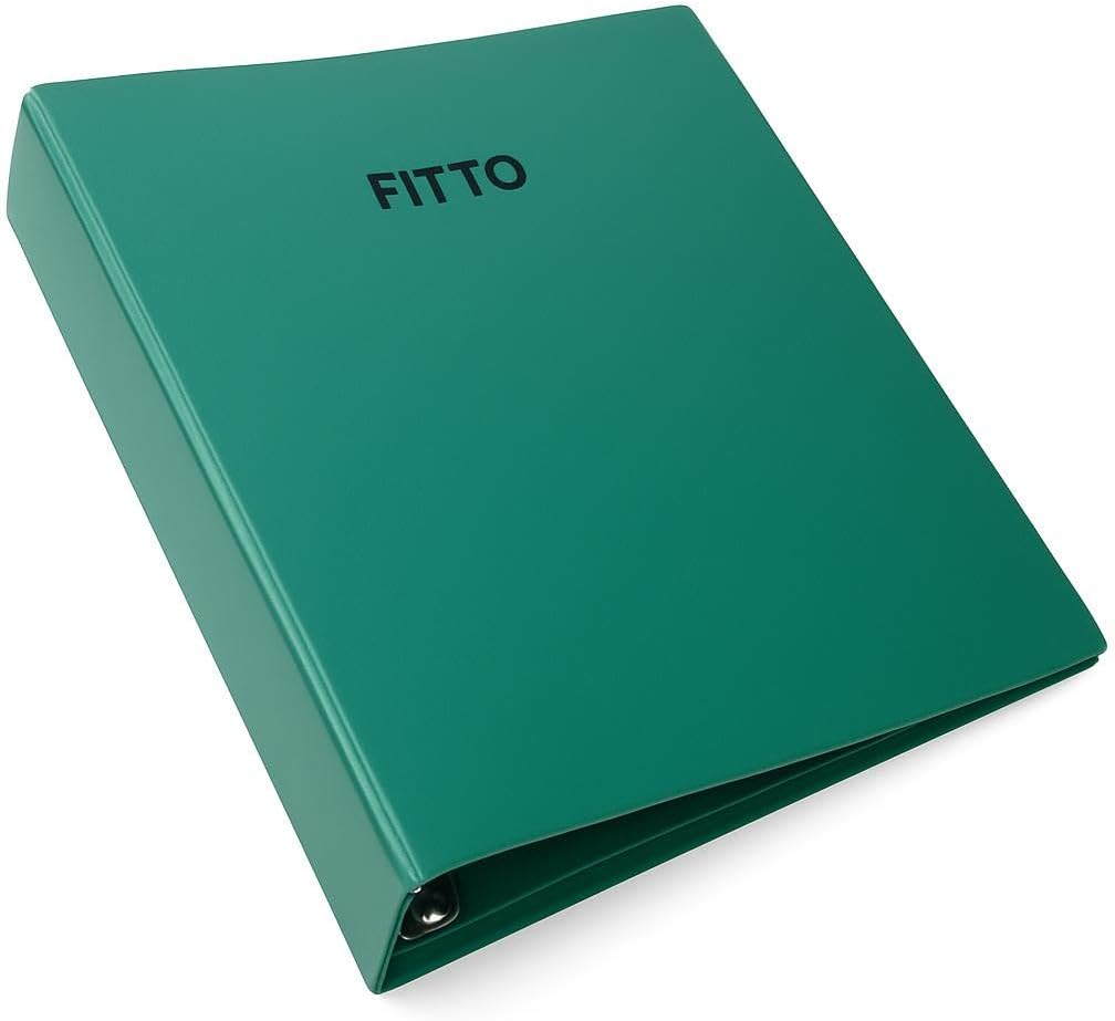 96 Pieces 4 Hole Binder Folders for A4 Sheets (34x25cm Blue)