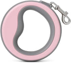 96 Pieces Retractable Pet Leash Round Pink Compact Cases for Small Dogs and Cats (13.7x13.7cm)