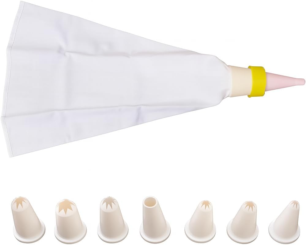 96 Pieces Icing Bags with 8 Decorating Tips (Perfect for Baking – Easy to Use and Store – Essential for Cake Decorating and Organizing Your Kitchen)
