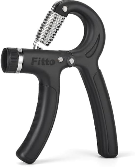 Adjustable Hand Grip Strengthener - Ergonomic Grip Strength Trainer for Improved Hand and Forearm Strength