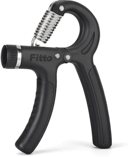 Adjustable Hand Grip Strengthener - Ergonomic Grip Strength Trainer for Improved Hand and Forearm Strength