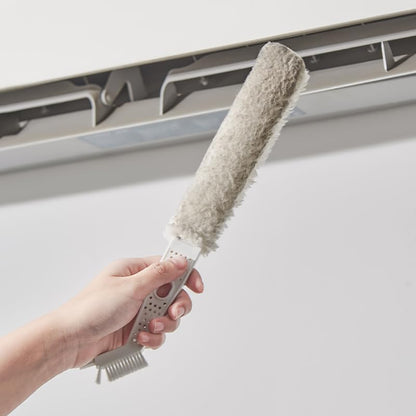 Air Conditioning Gap Brush – Ultrafine Fiber Cleaning Tool – White