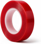 120 Pieces Double Sided Tape Roll - Clear Strong Adhesive Mounting Tapes (Multi-Purpose Invisible Double-Sided Adhesive – 1 Pack)