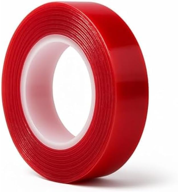 120 Pieces Double Sided Tape Roll - Clear Strong Adhesive Mounting Tapes (Multi-Purpose Invisible Double-Sided Adhesive – 1 Pack)