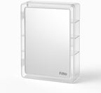 96 Pieces Transparent Mirror Cabinet Storage Boxes (Clear PS Material)