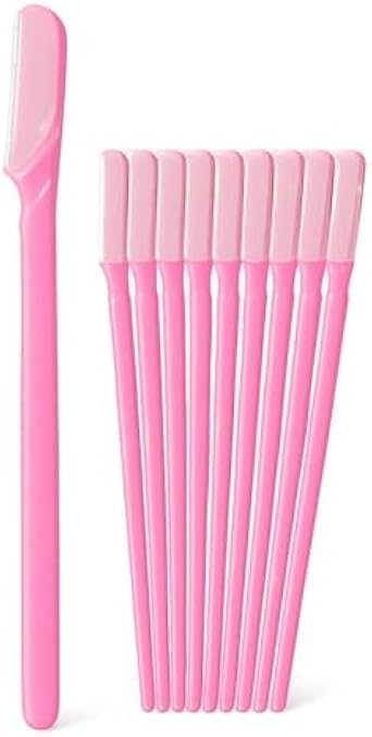 Eyebrow Razor Kit 15cm - Precision Facial Hair Remover & Brow Shaper Razor for Eyebrow Shaping, Dermaplaning & Travel