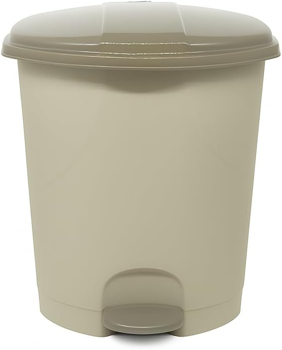 8L Bucket with Lid | Soft-Close, Removable Inner Bucket | Ideal for Kitchen, Bathroom, Office, or Bedroom | Compact Bucket for Home Waste Management
