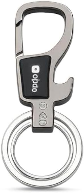120 Pieces Key Holders (8.7x3 cm Black - Compact Key Organizer Key Case Key Pouch Key Ring Holder)