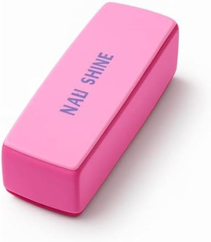 Nail Shine Pink Gloss Nail Polish Top Coat Quick Dry Manicure Pedicure Lacquer