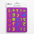 120 Pieces Arabic Numbers Craft Foam Sheets EVA Foam Numerals for Kids DIY School Projects Preschool Counting أرقام عربية
