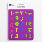 120 Pieces Arabic Numbers Craft Foam Sheets EVA Foam Numerals for Kids DIY School Projects Preschool Counting أرقام عربية