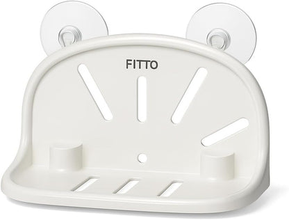 Wall Attachable Shower Shelf 17x10CM – Space-Saving Bathroom Organizer for Towels & Toiletries