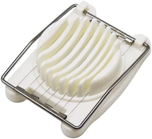 Stainless Steel Egg Cutters - Professional Egg Slicer for Perfect Slices & Wedges, Heavy Duty, Easy-to-Clean, Ideal for Kitchen, Cooking & Meal Prep