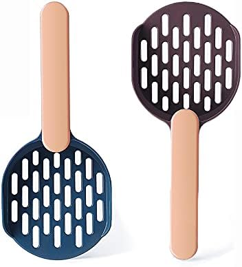 144 Pieces Pet Litter Scoop - Assorted Colors for Easy Cleanup - pack of 1