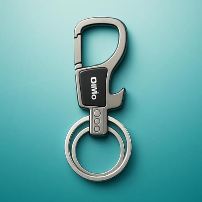 120 Pieces Key Holders (8.7x3 cm Black - Compact Key Organizer Key Case Key Pouch Key Ring Holder)