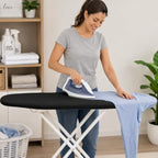 72 Pieces Ironing Board Covers (Full Black Cotton Cover with Elastic Fastener for Smooth Ironing Surface)