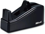 96 Pieces Black Tape Dispenser - Heavy Duty Desk Tape Dispensers with Non-Slip Base (Easy-to-Load Design – for Office – Home – and School Use)
