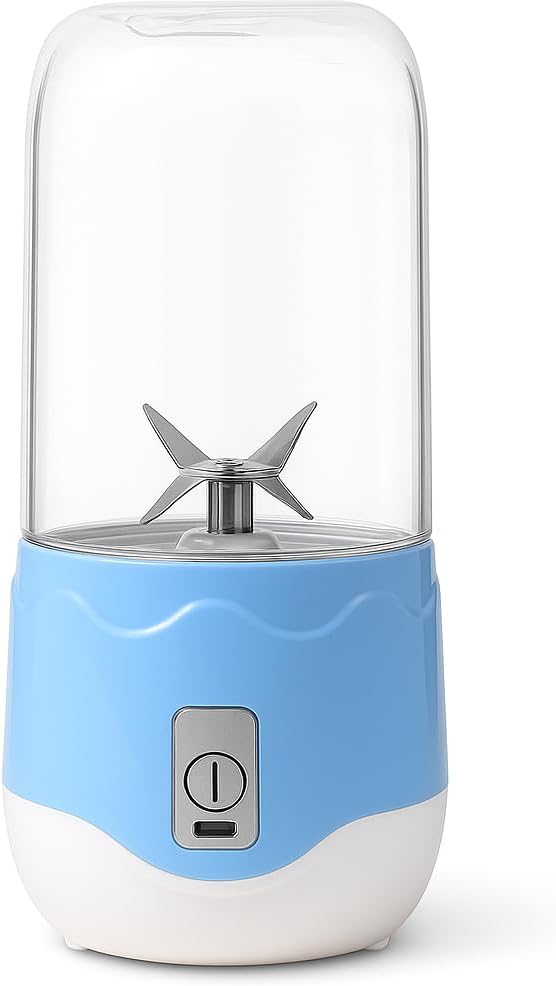 96 Pieces Mini Portable Blenders (400ml – USB Rechargeable with 2000mAh Battery – Leakproof Design – Easy to Clean – Ideal for Smoothies – Protein Shakes – and Fruit Juices on the Go)