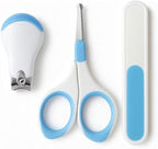 96 Pieces Manicure Set White - Compact Travel Nail Care Kits with Stainless Steel Tools for Nail Clipper (Cuticle Trimmer – Scissors – Tweezers)