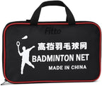 96 Pieces Portable Badminton Nets with Carry Bag - Pack of 1 (White)