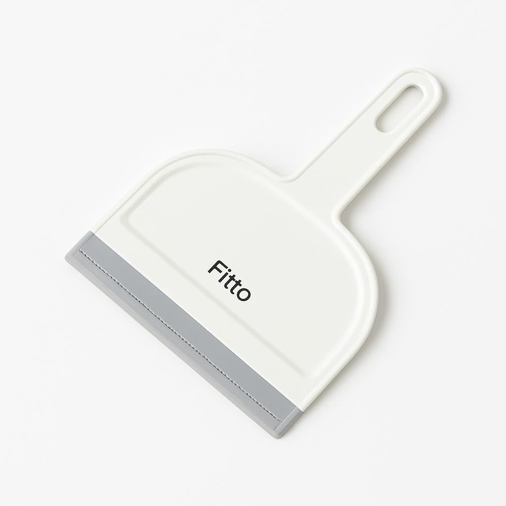 144 Pieces Small Compact Brooms (Compact White & Grey Design)