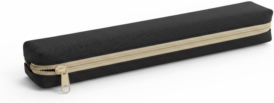 144 Pieces Black Pencil Cases (21x3x3cm - Durable – Compact Stationery Organizer)