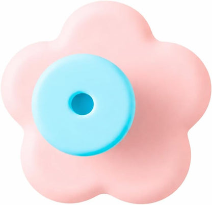 Flower Suction Cup Hook – Floral Design – Pink