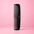144 Pieces Black Rounded Teeth Plastic Hair Combs (12cm - Pocket Travel Scalp Gentle Detangling Comb)