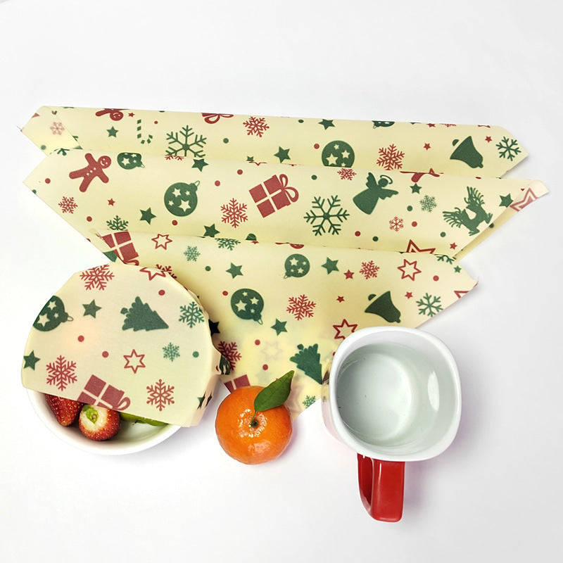 Eco-Friendly Beeswax Food Wraps - Reusable & Biodegradable