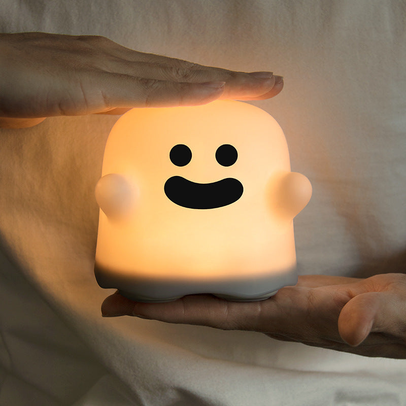 Ghostly Glow Portable Night Light - Energy-Efficient Decorative Lamp