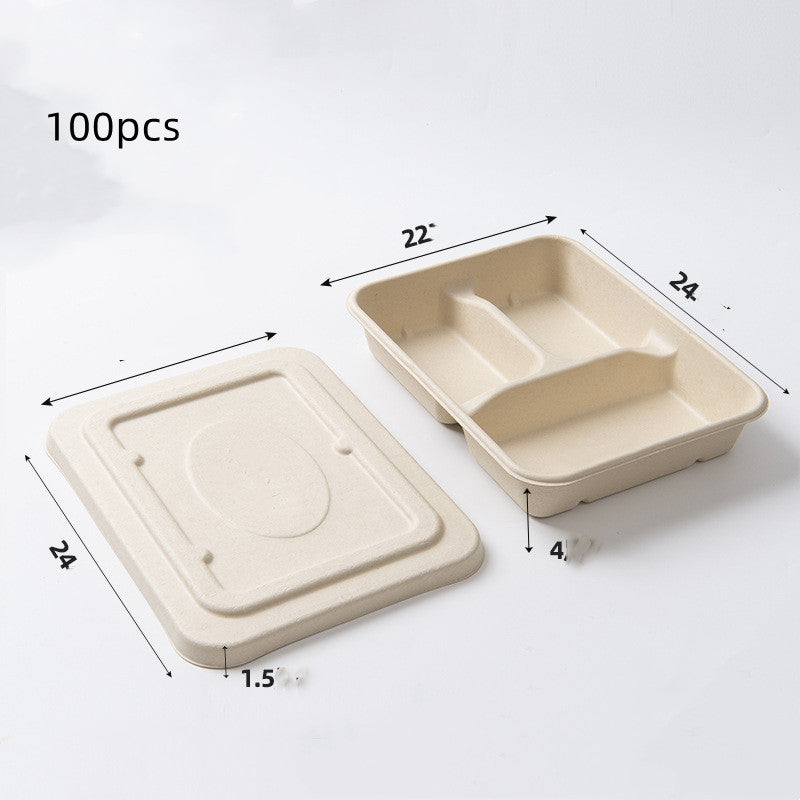 Eco-Friendly Biodegradable Compartmentalized Trays for Sustainable Living