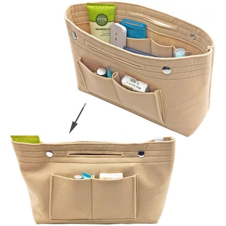 Eco-Friendly Yellow Organizer Insert for Bags