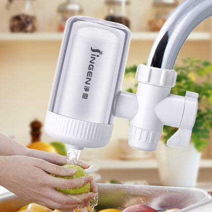 Transparent Water-Saving Faucet Filter with Long-Lasting Filtration