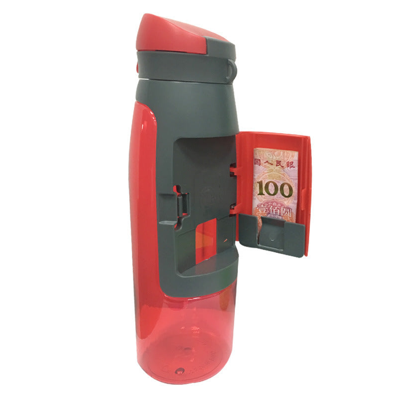 Eco-Friendly Reusable Water Bottle - Dark Gray/Black, Sustainable Hydration