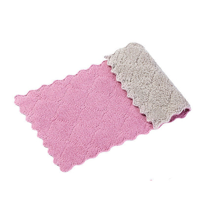 Eco-Friendly Reusable Cleaning Cloths - Sustainable Microfiber Dishcloths
