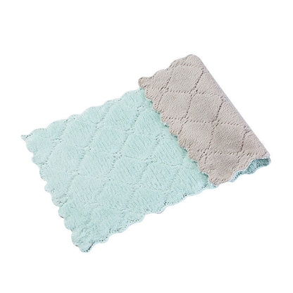 Eco-Friendly Reusable Cleaning Cloths - Sustainable Microfiber Dishcloths