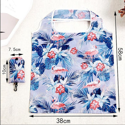 Eco-Friendly Reusable Shopping Bag with Polar Bear Print