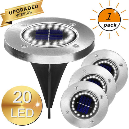 Solar-Powered Ground Lights for Eco-Friendly Outdoor Illumination
