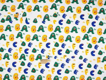 Eco-Friendly Reusable Cloth Napkins - Multicolored Sea Creature Designs