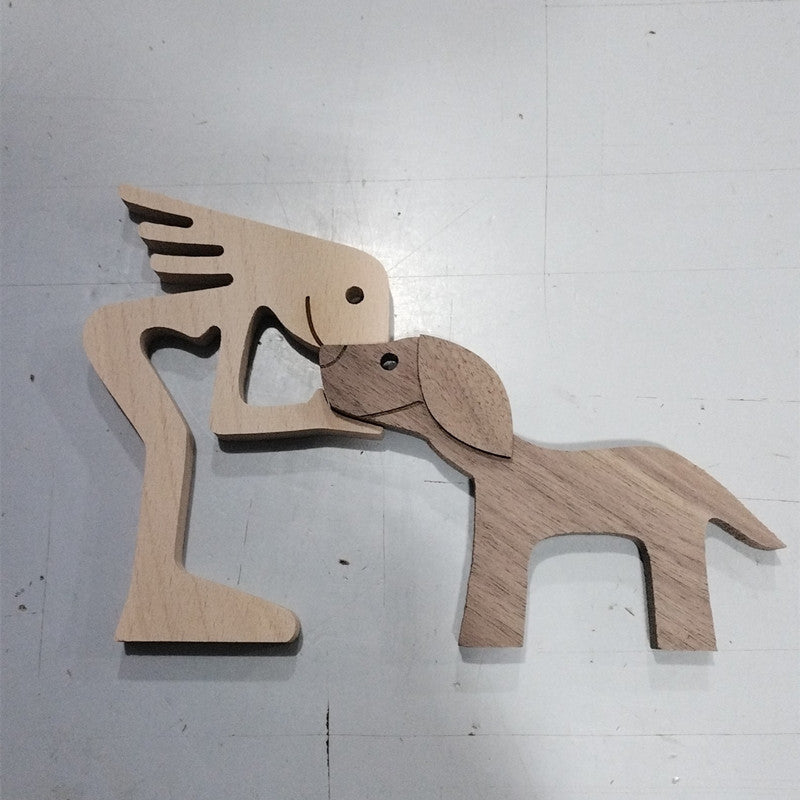 Eco-Friendly Wooden Animal Figurines - Sustainable Home Decor