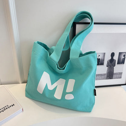 Eco-Friendly Teal Tote Bag - Sustainable, Reusable, Durable