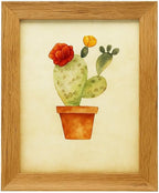 96 Pieces White Wooden Photo Frames with Brown Border (A4 Size – Wall & Tabletop Display)