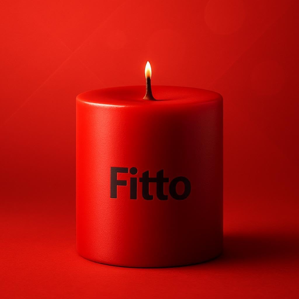 96 Pieces Pillar Candle Red Unscented 3 Piece Sets (5x5cm for Home Decor – Weddings – Events & Relaxation)