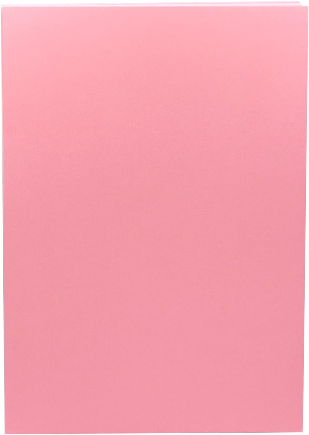 96 Pieces A4 Size Pink Chart Papers for Crafts (School Projects – and Office Use)