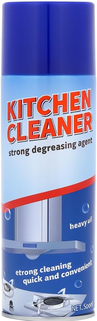 96 Pieces Heavy-Duty Kitchen Degreaser - Multi-Surface Cleaners for Grease (Oil – and Stains - All-Purpose – Non-Toxic – Biodegradable Formula for Grills – Stoves – Ovens – Counters & More - 500ml)
