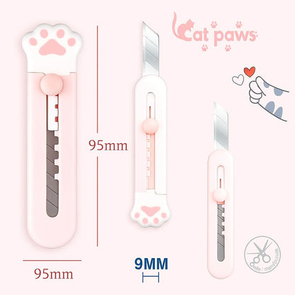 9m Manual Knife 9.5cm Pink Utility Cutter