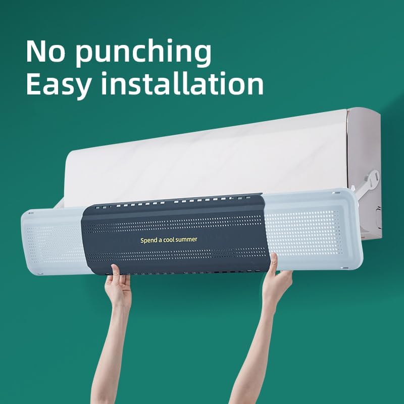 96 Pieces Wall-Mounted Air Conditioner Windscreen Plates